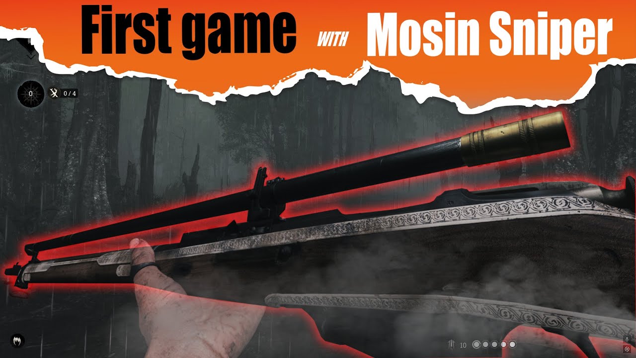 MY FIRST GAME WITH MOSIN SNIPER | Hunt: Showdown