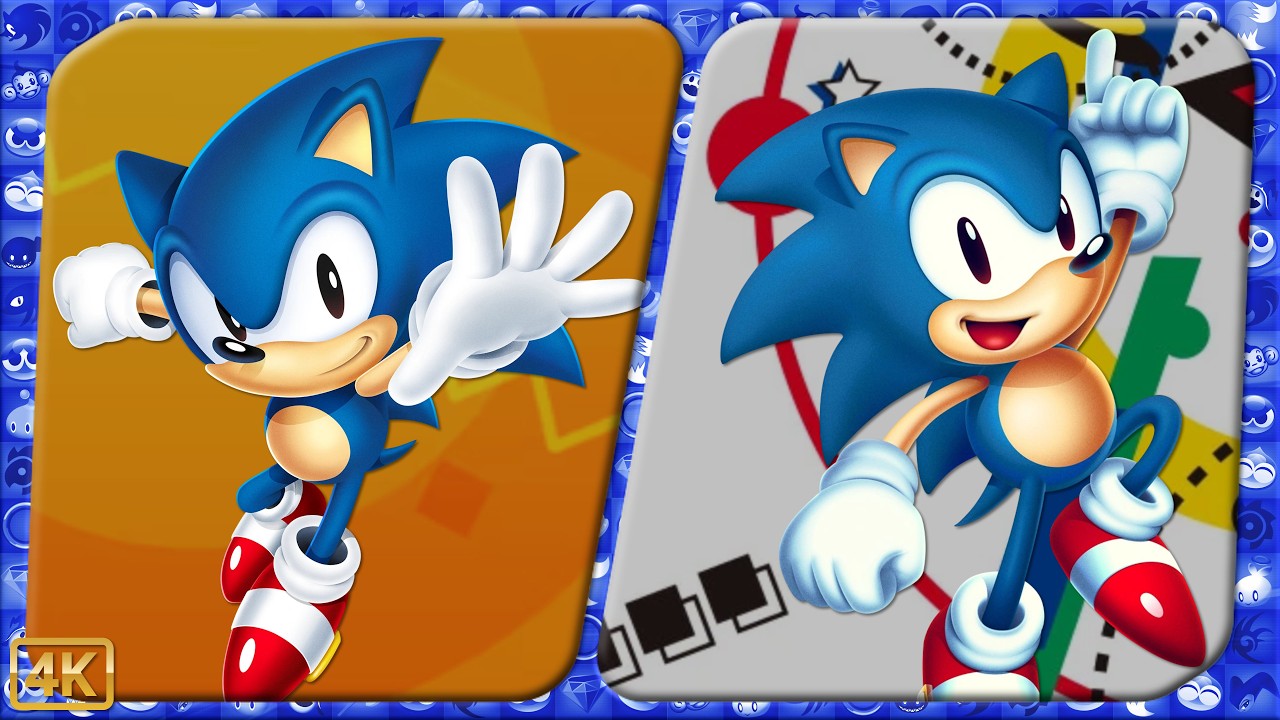 Sonic 1, CD Japan, 2, 3 & Knuckles, and Mania Plus ⁴ᴷ Full Playthroughs 100% (Sonic)