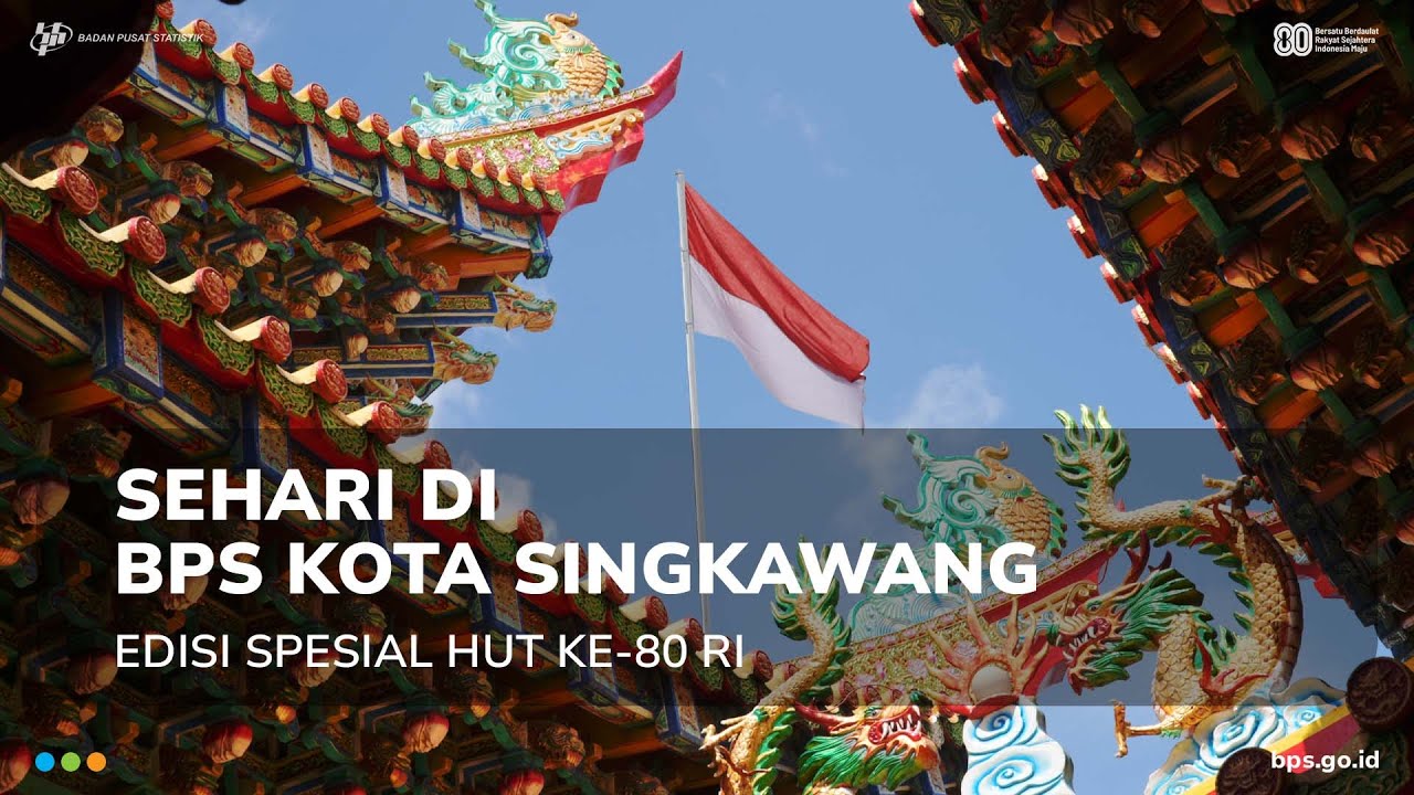 Sehari di BPS Kota Singkawang: Spesial Hari Kemerdekaan RI