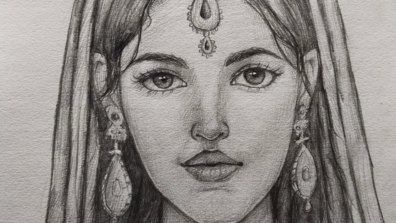 Girl Face Drawing Loomis Method Explained