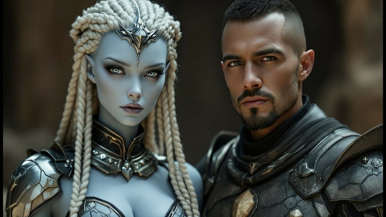 “So Beautiful… I Whispered — Unaware the Alien Woman I Admired Was Standing Right Behind Me | Sci-Fi