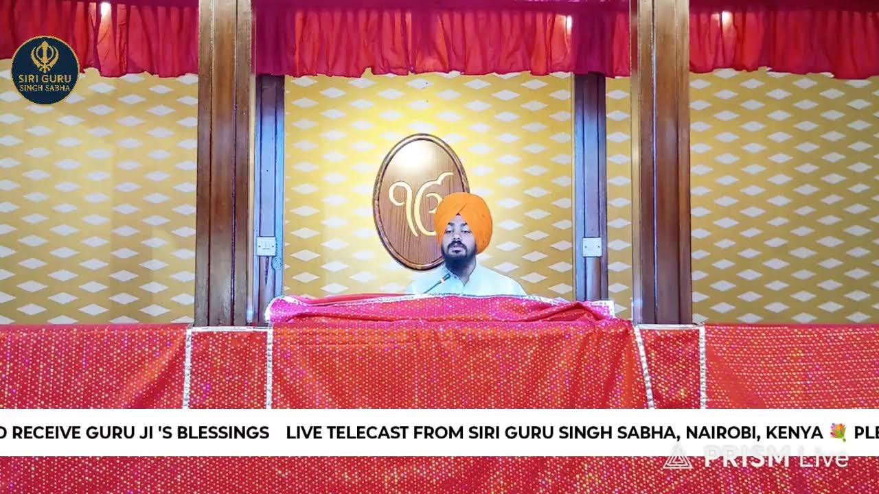 Live streaming of Gurudwara Siri Guru Singh Sabha Nairobi, Kenya