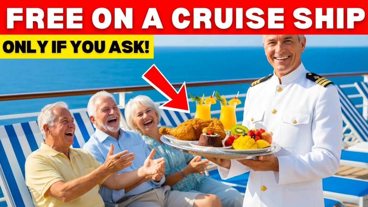 Top 12 FREE Things You Can Get On Your Cruise (Just Ask!) Hidden Cruise Perks
