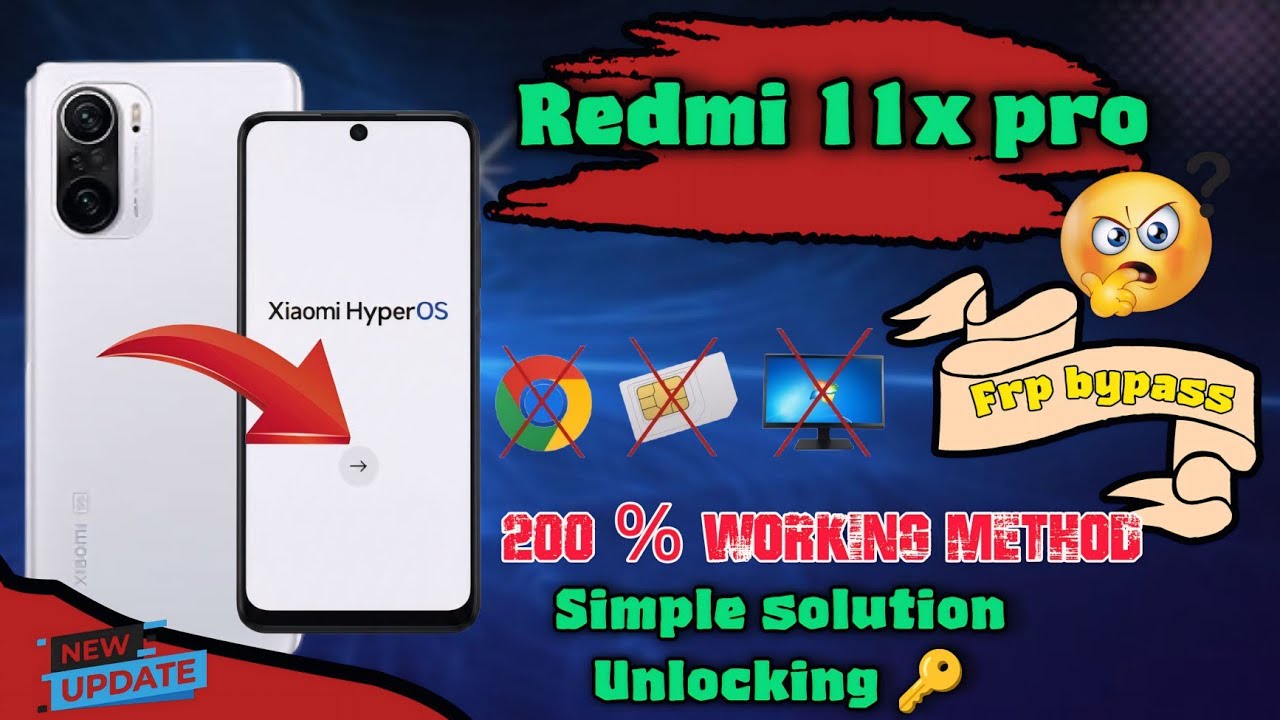 Redmi 11X Pro Google Account Bypass | Easy & 100% Working || #TechAmaan