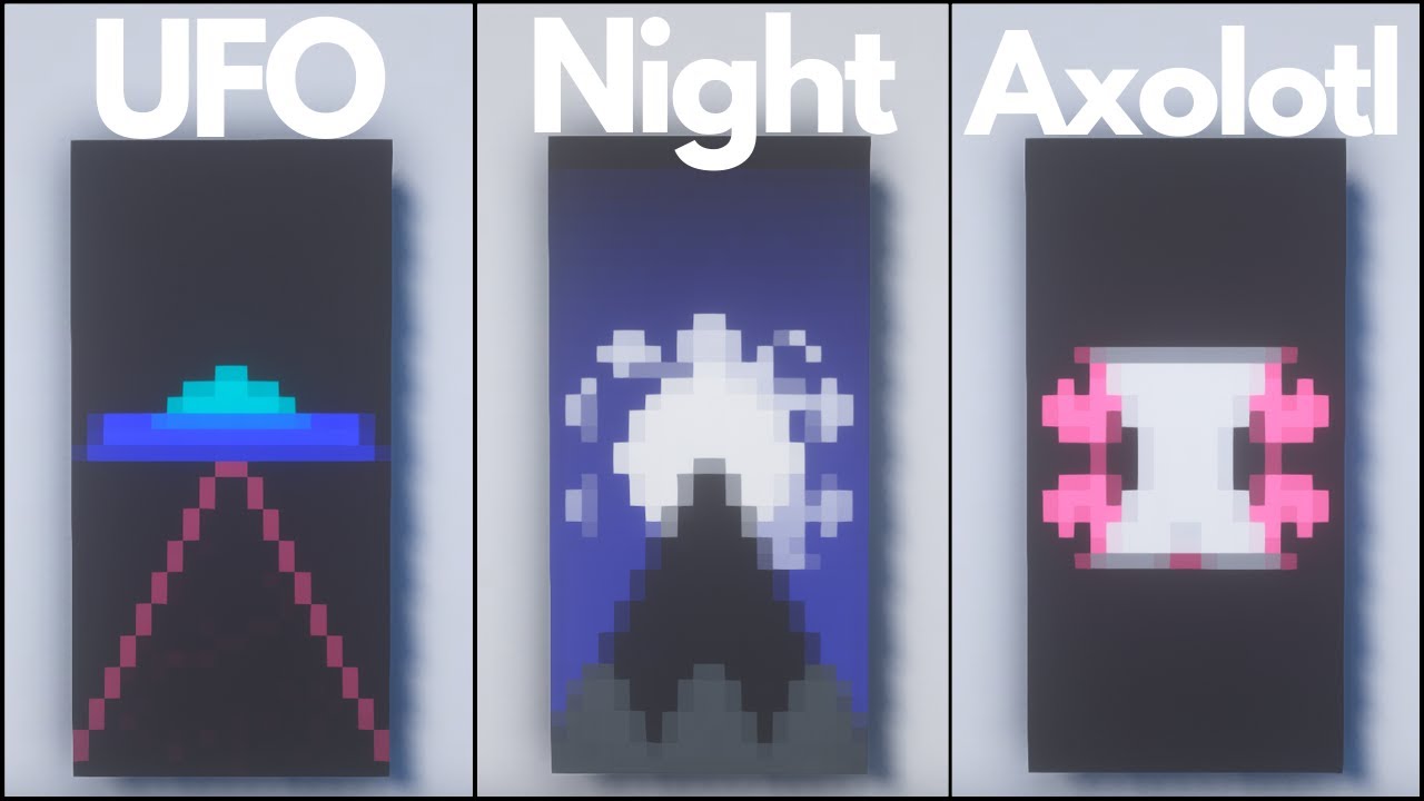 Minecraft: 7 Cool Banner Designs #10 (Tutorial)