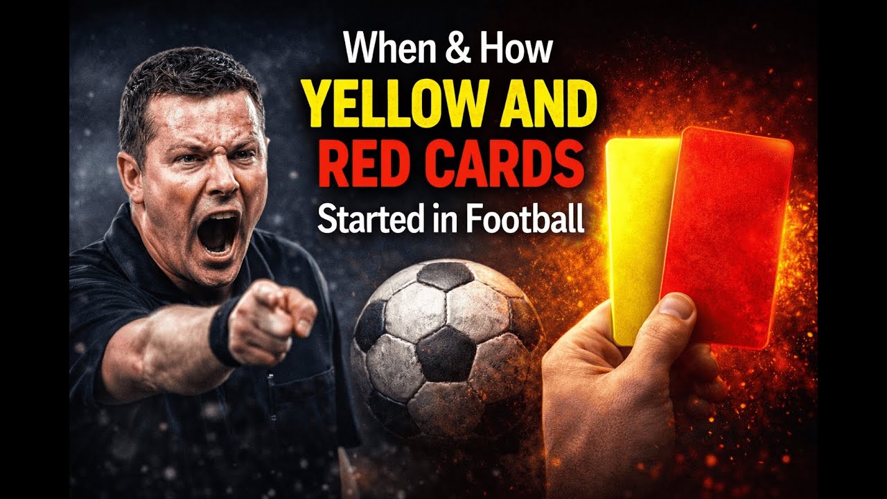 🟨🟥 When & How Yellow and Red Cards Started in Football