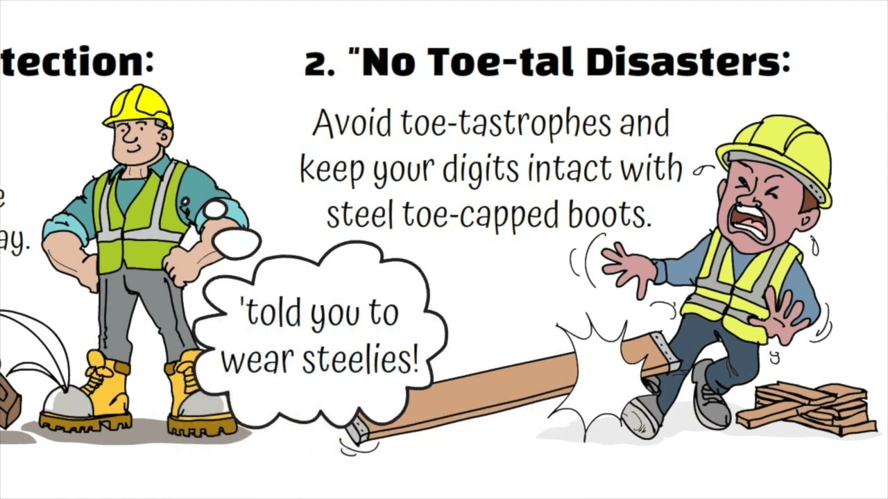 Wear Safety Boots - five reasons to wear steel toe-capped safety boots