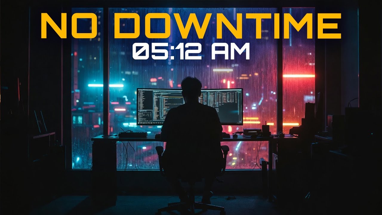 NO DOWNTIME | Deep Focus for Night Coding & Developers [2 Hours]