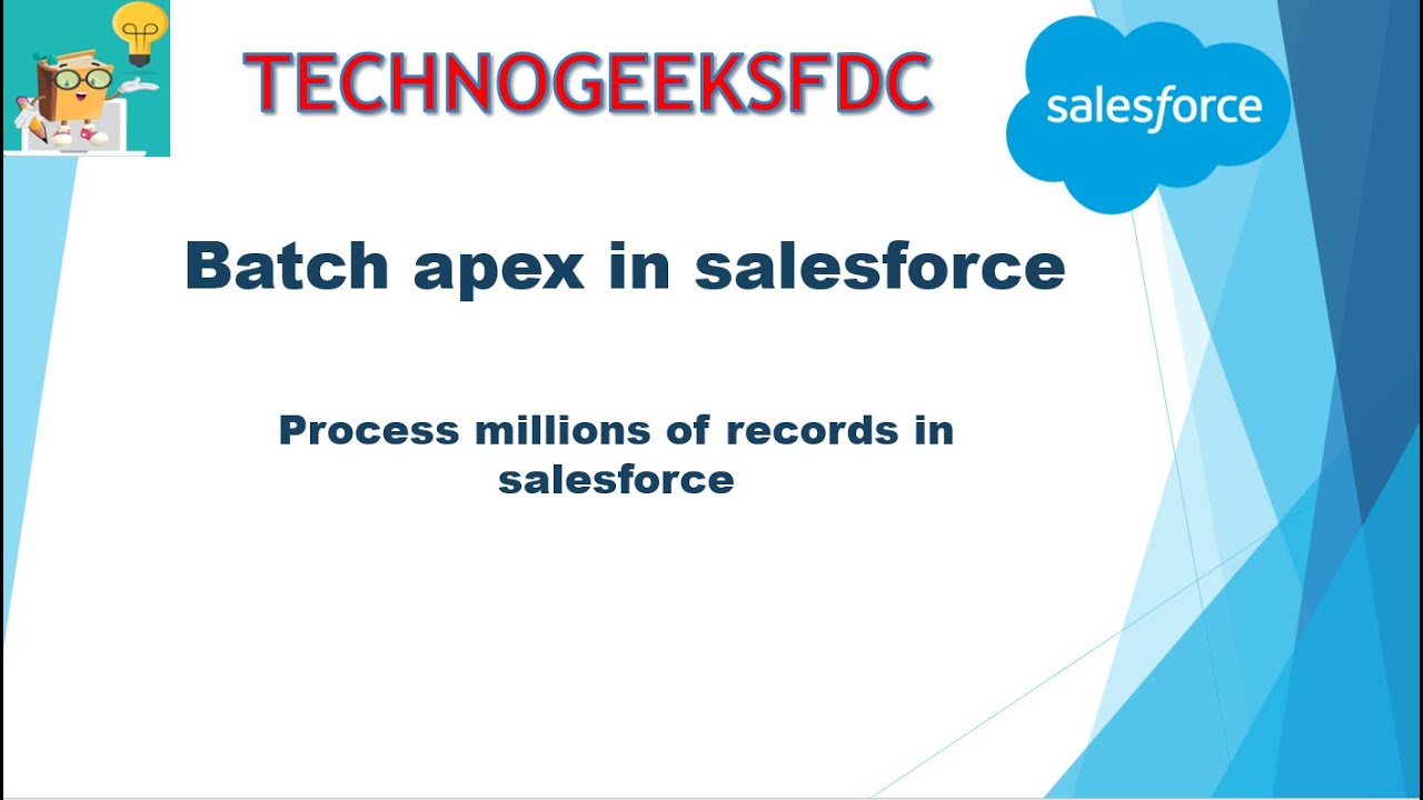 Пакетная обработка Apex в Salesforce: как обрабатывать миллионы записей?