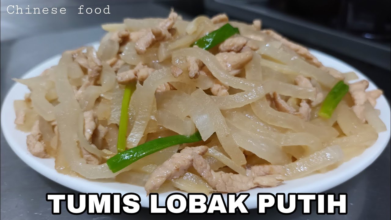 CARA MASAK LOBAK PUTIH ALA TAIWAN YANG ENAK // TUMIS LOBAK PUTIH AYAM