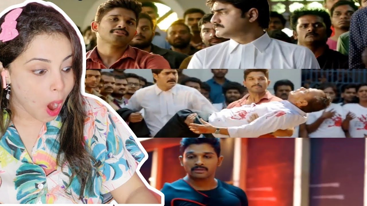 SARRAINODU ALLU ARJUN COURT & CLUB FIGHT SCENE REACTION | NAKHREWALI MONA