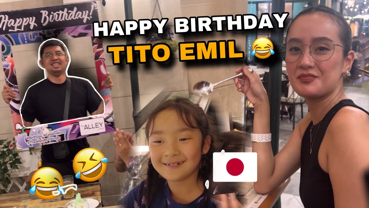 SURPRISE BIRTHDAY KAY TITO EMIL  😂 | Filipino Japanese Family