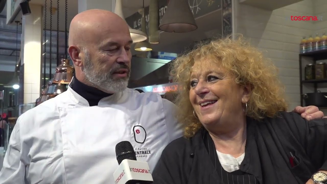 La schiacciata di Luisanna Messeri e Massimiliano Parri alla conquista del Mercato Centrale Firenze