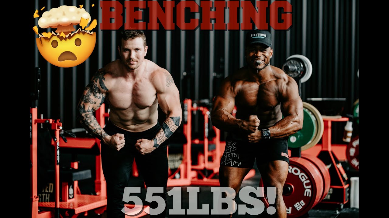 John Haack BENCHED 551lbs..