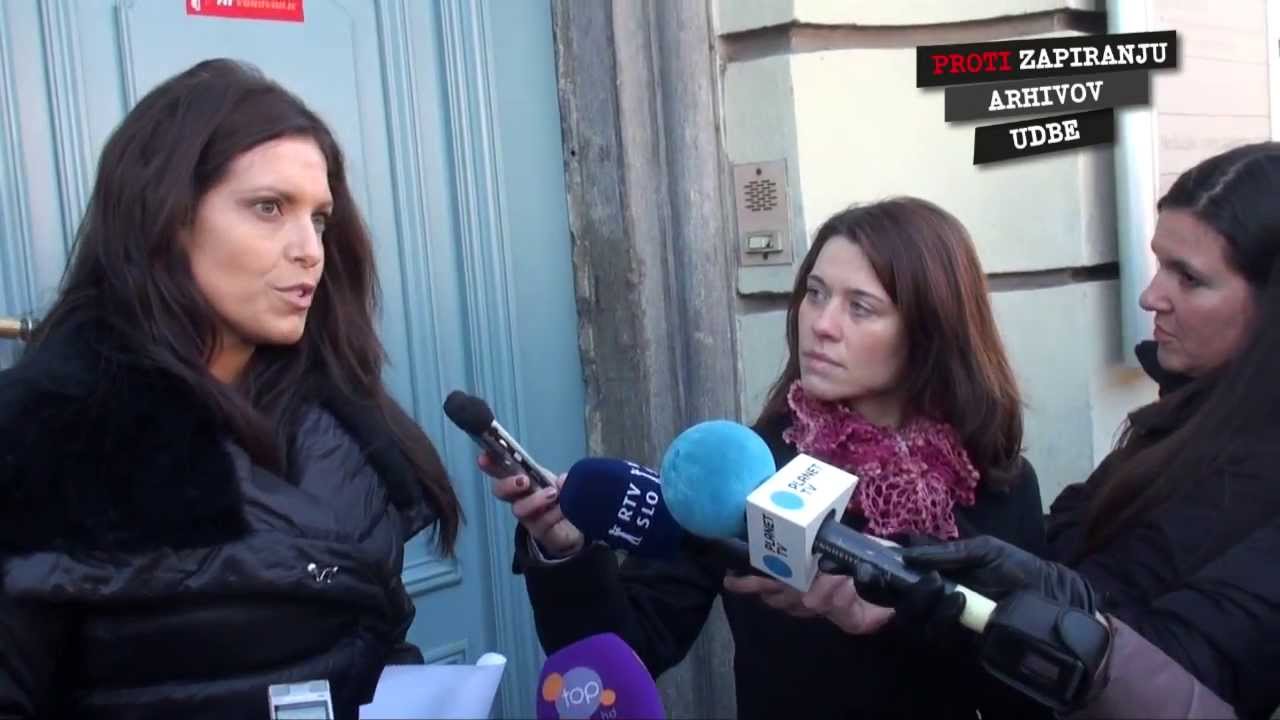 Eva Irgl ob začetku zbiranja podpisov PROTI zaprtju arhivov UDBE