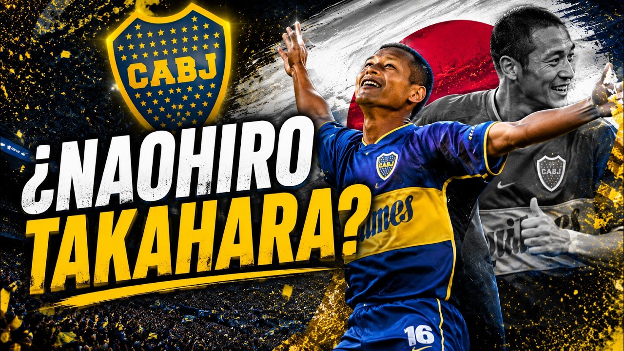 TAKAHARA, el JAPONÉS que jugó en BOCA | Sentate que te cuento