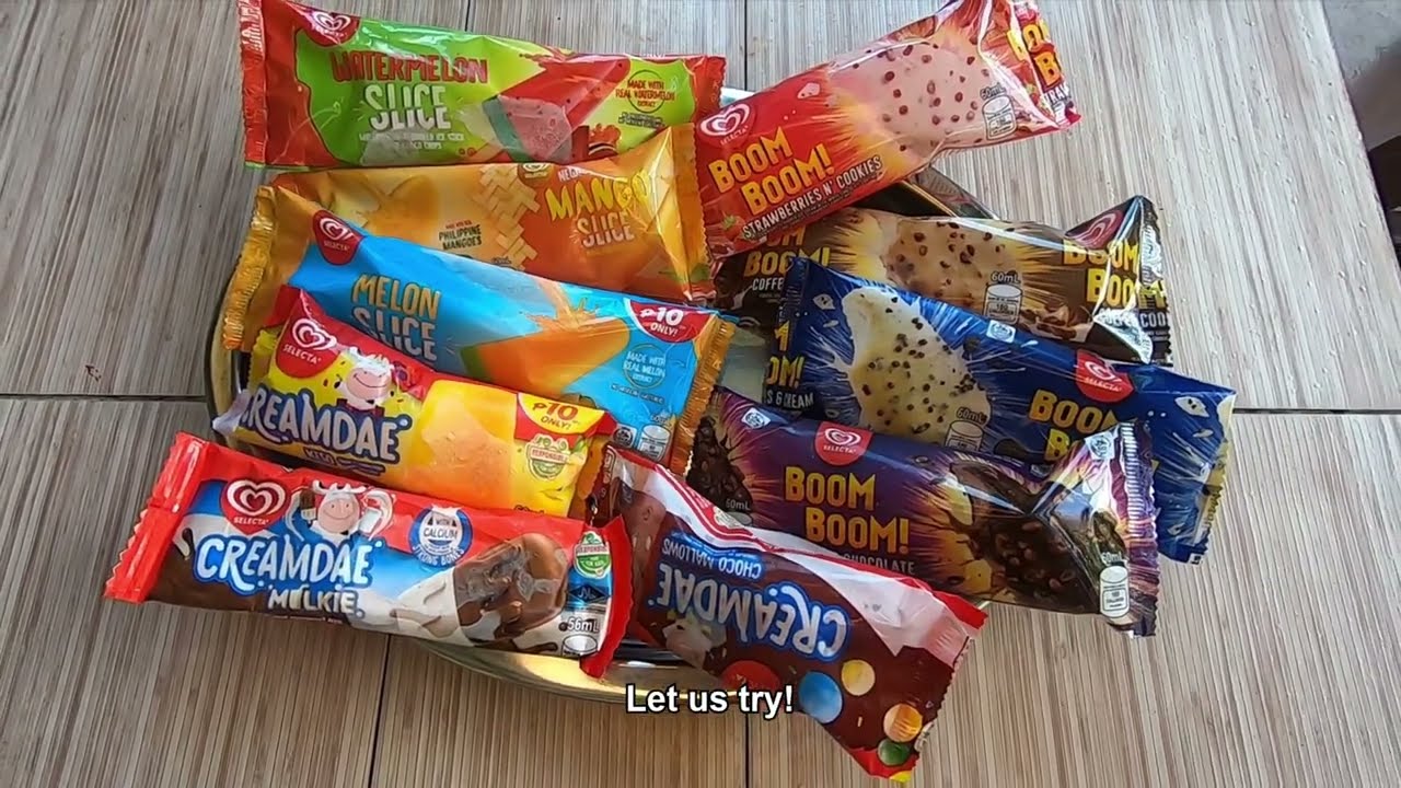 Cheap Filipino Ice cream Bought in Filipino Supermarket | Selecta Ice Cream