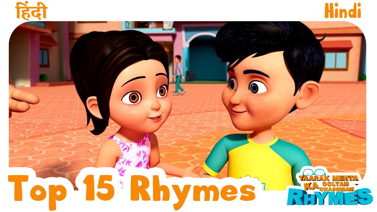 Top 15 Hindi Nursery Rhymes | TMKOC Hindi Rhymes | #tmkochindirhymes