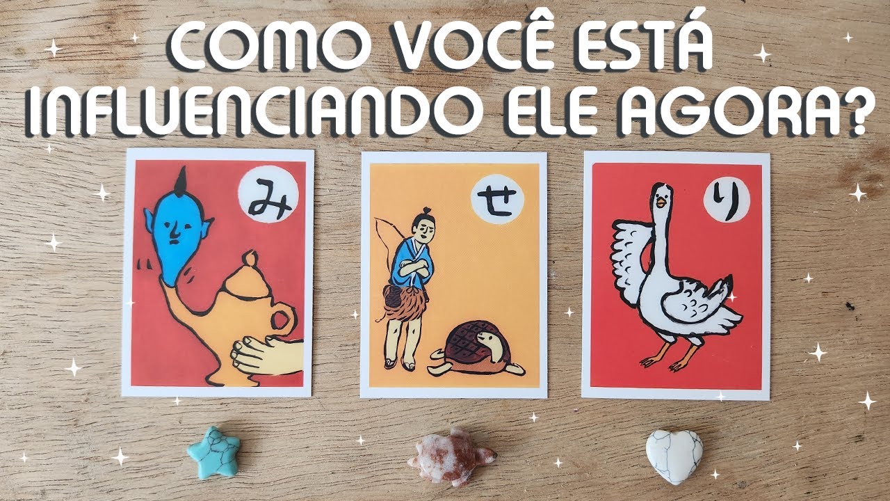 ✨️COMO VOCÊ ESTÁ INFLUENCIANDO ELE/ELA AGORA?✨️