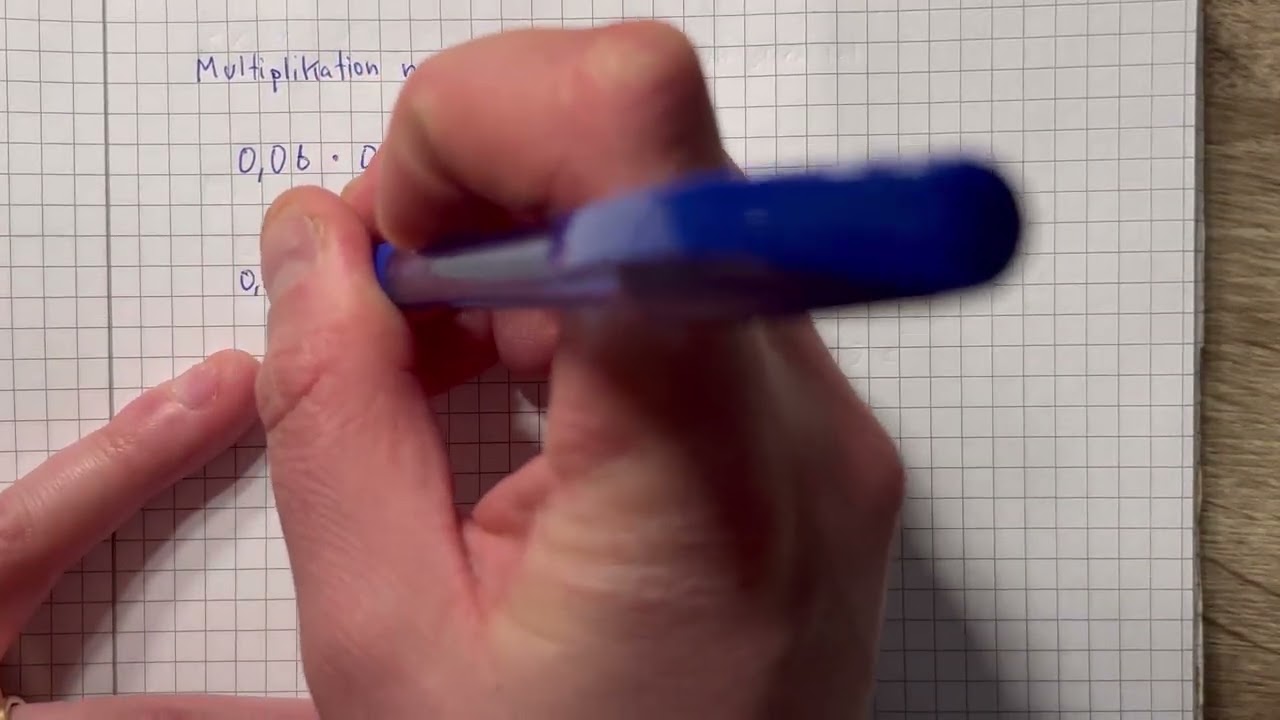 Multiplikation och division med små och stora tal
