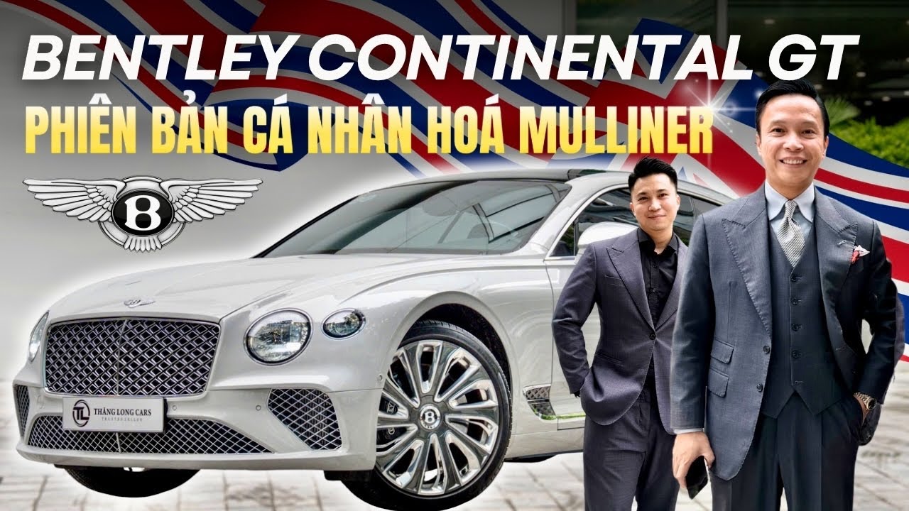 Bentley Continental GT Mulliner 2022 Màu Xanh Light Windsor Blue Dán Màu Xám Xi Măng | Lê Minh Thành