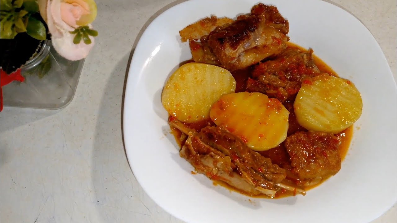 СОУС из ГОВЯДИНЫ с КАРТОШКОЙ. 