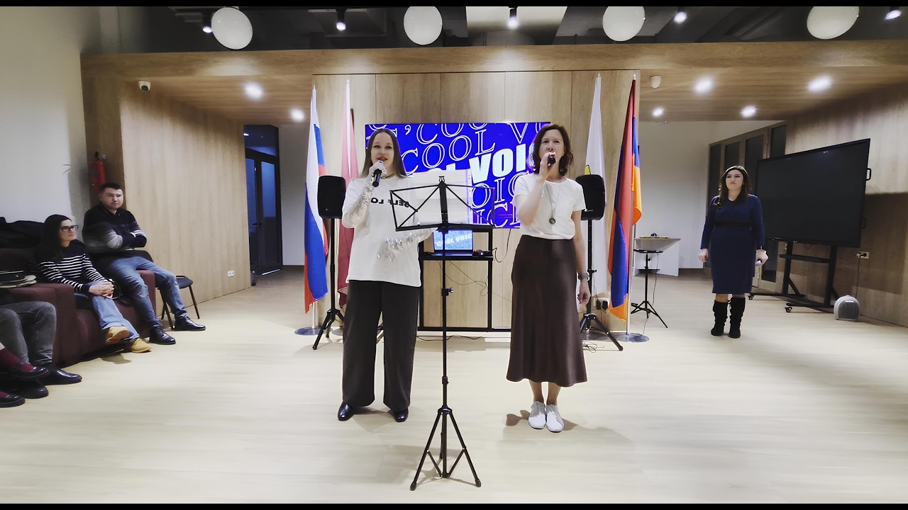 🎤 Отличное исполнение наших учениц на открытом уроке S'COOL VOICE !