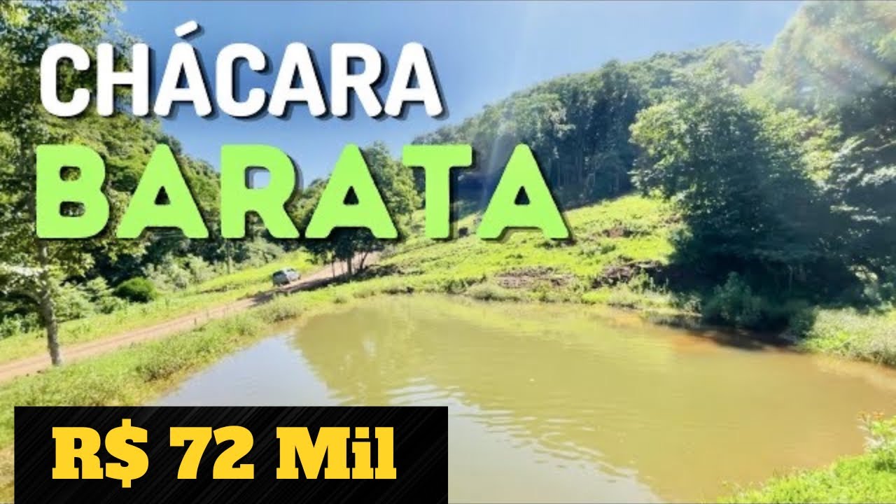 Indisponível- CHÁCARA BARATA À VENDA 5.000 METROS R$72 MIL SANTA CATARINA