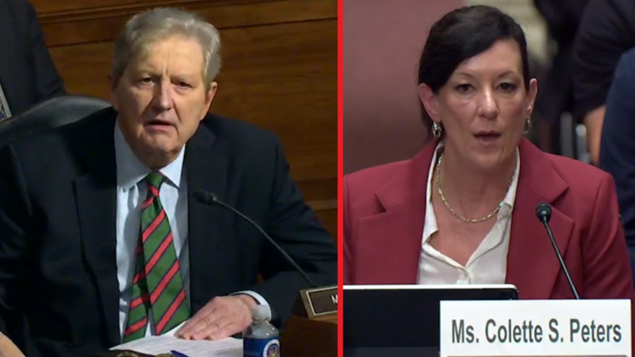 Sen. Kennedy CHEWS OUT Biden Official for Early Release of Criminals