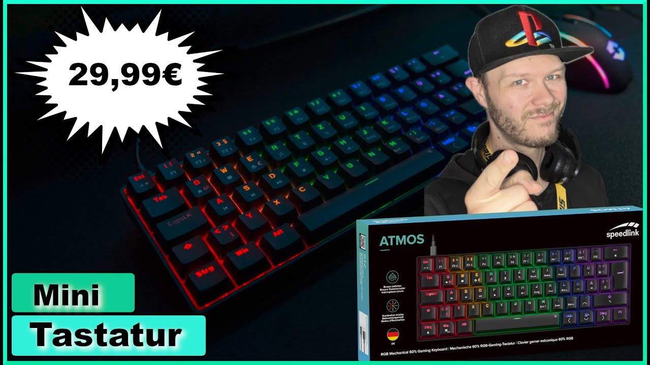 Speedlink ATMOS | 60% Mini Tastatur im TEST