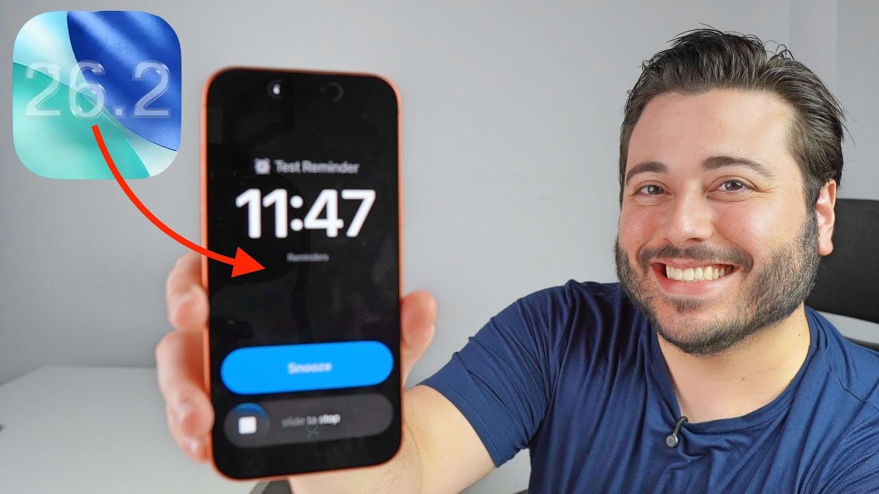 iOS 26.2 - AGORA SIM, o iOS 26 está pronto!