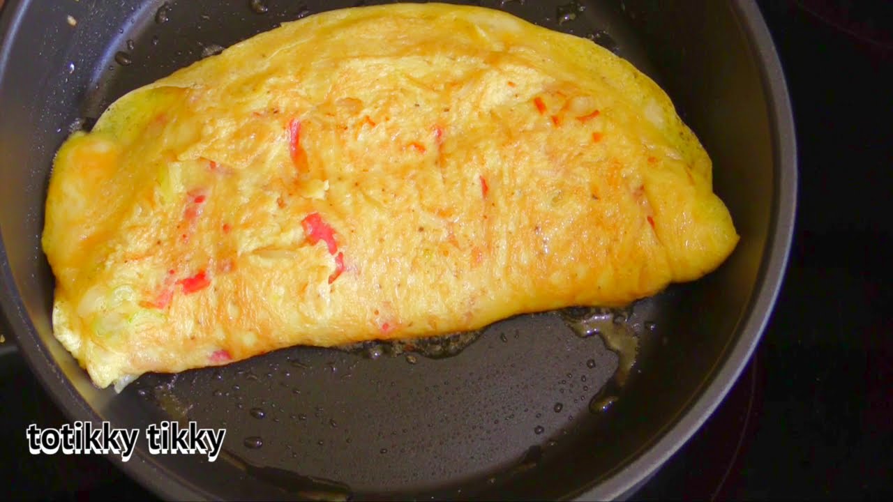Salami Cheese Omelette Recipe - Breakfast Recipes
