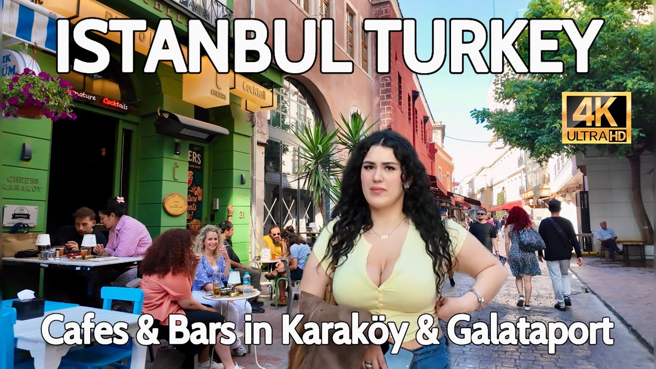 ISTANBUL TURKEY 2025 | Explore Karaköy & Galataport Best Cafes, Bars, and Waterfront Vibes | 4K UHD