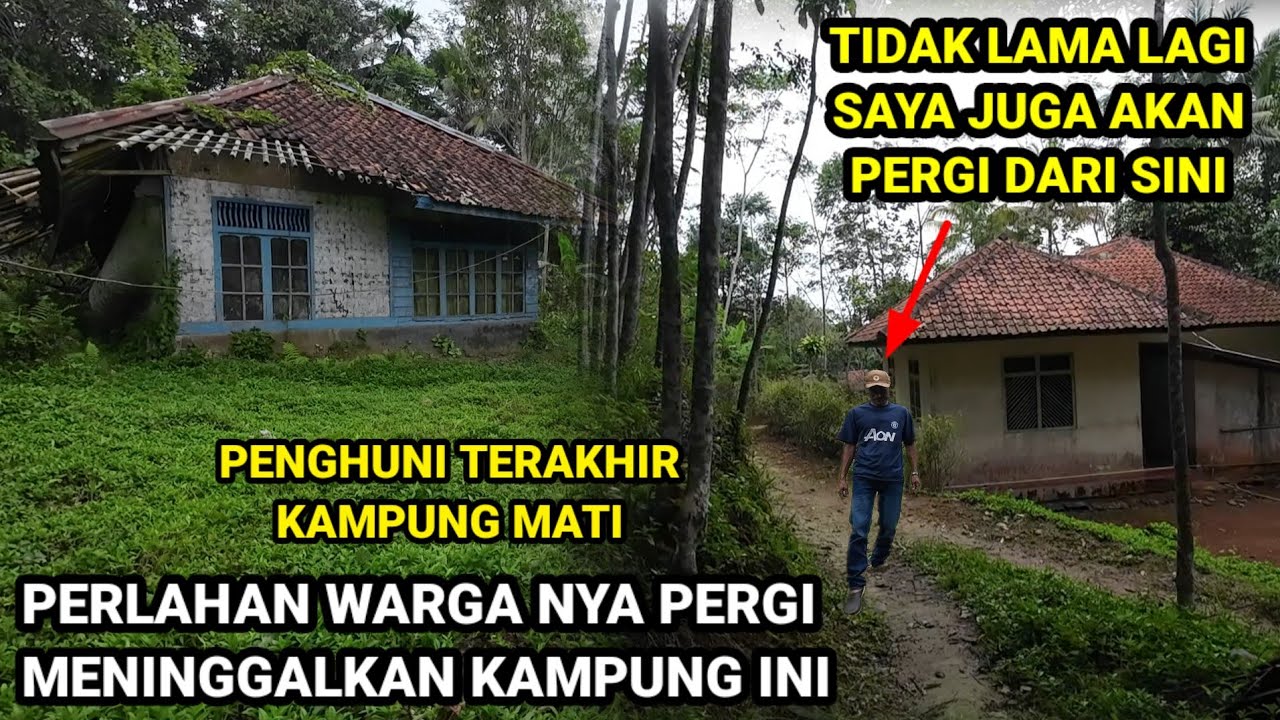 SATU KELUARGA NEKAT TINGGAL DI KAMPUNG MATI TENGAH HUTAN ANGKER