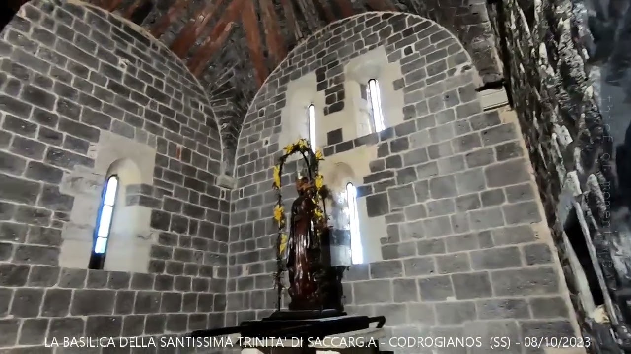 LA BASILICA DELLA MADONNA DELLA SANTISSIMA - TRINITA' DI SACCARGIA - 08/10/2023