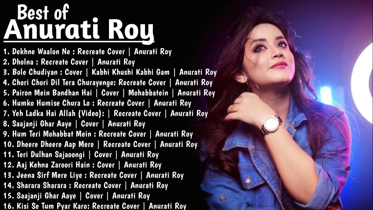Anurati Roy Best Song Live | Anurati Roy Bollywood Song 2023| Superhits Romantic Hindi Songs Mashup