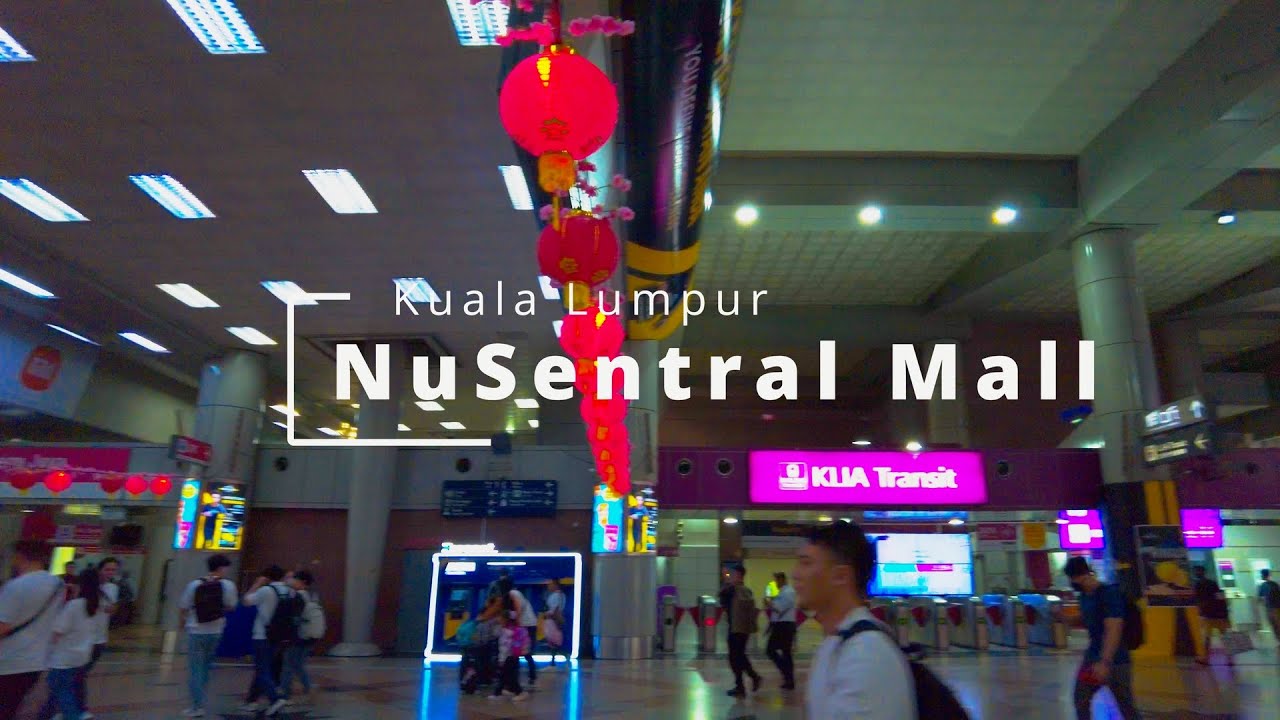 Let's Walk | NuSentral Shopping Mall KL Sentral Station Kuala Lumpur Malaysia Walking Tour