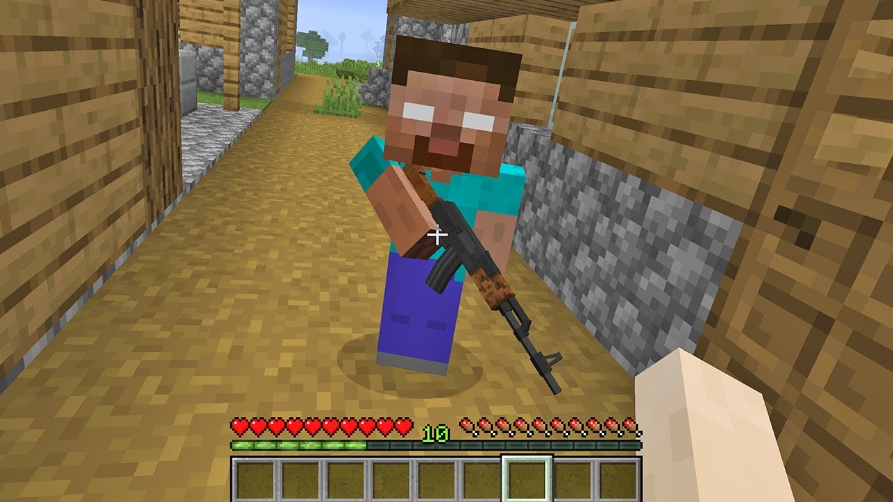 Wow this Herobrin's son in Minecraft well trigger you Part 2