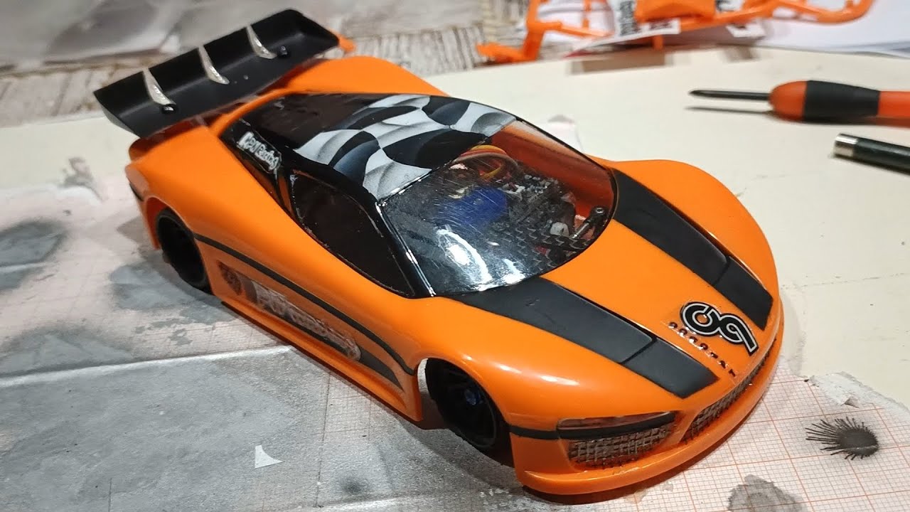 PN racing c9 carrozzeria in abs 1:28