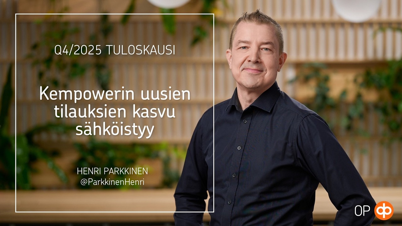 Q4/2025 Tuloskausi: Kempowerin uusien tilauksien kasvu sähköistyy