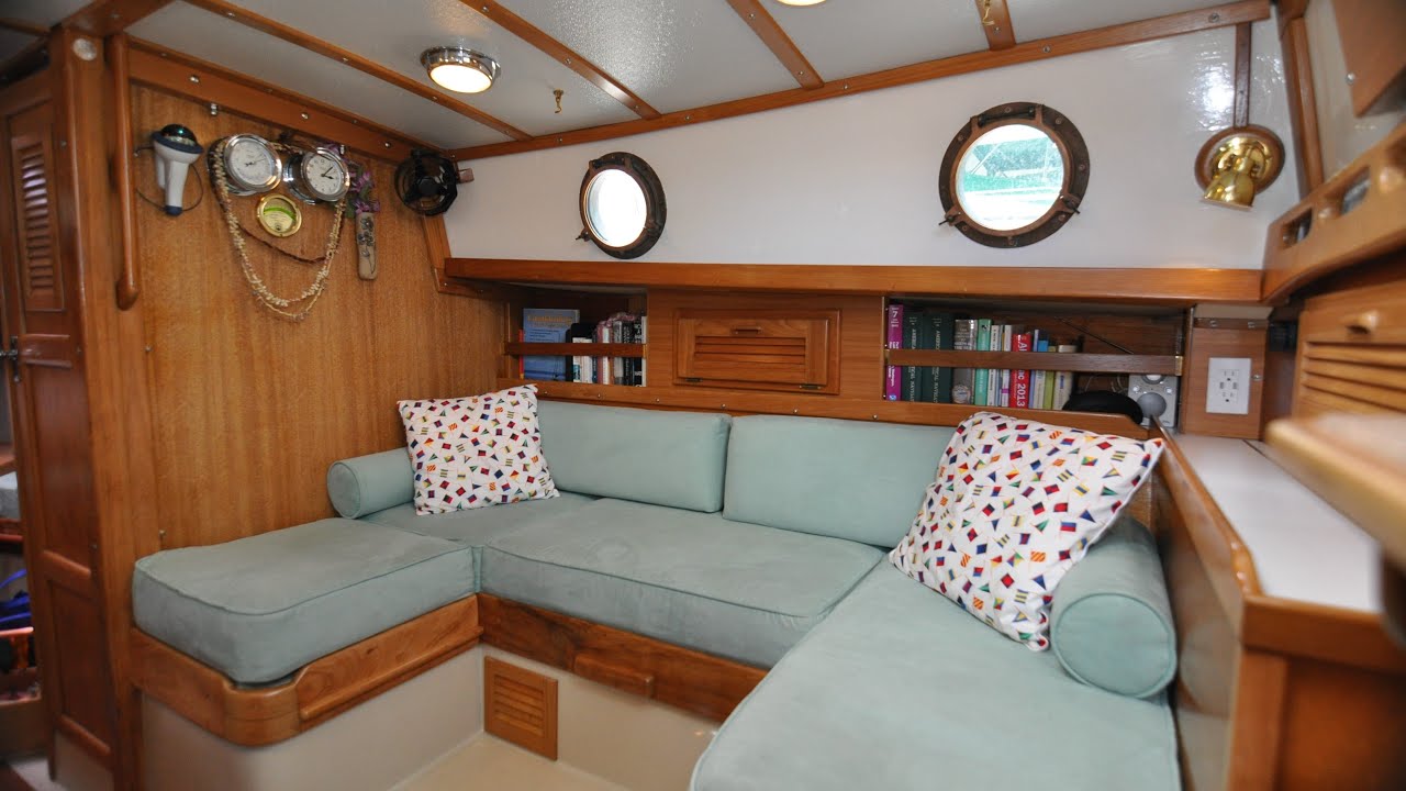 Sailboat Restoration - Brightening the Interior from Cave to Airy - Video #8 - 