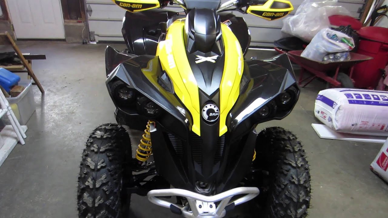 2015 Can Am Renegade 800 XXC Review & Walk Around