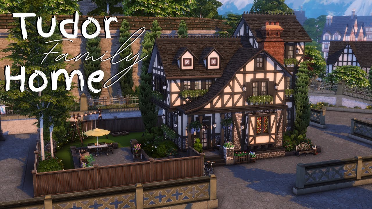 Tudor Family Home 🌤️ // The Sims 4: Speed Build
