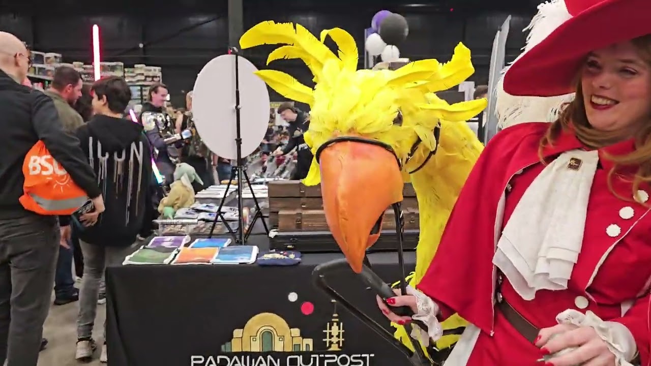 comic con holland Brabant hallen dag 1 walktrough en cosplay catwalk 20-04-2024 4k