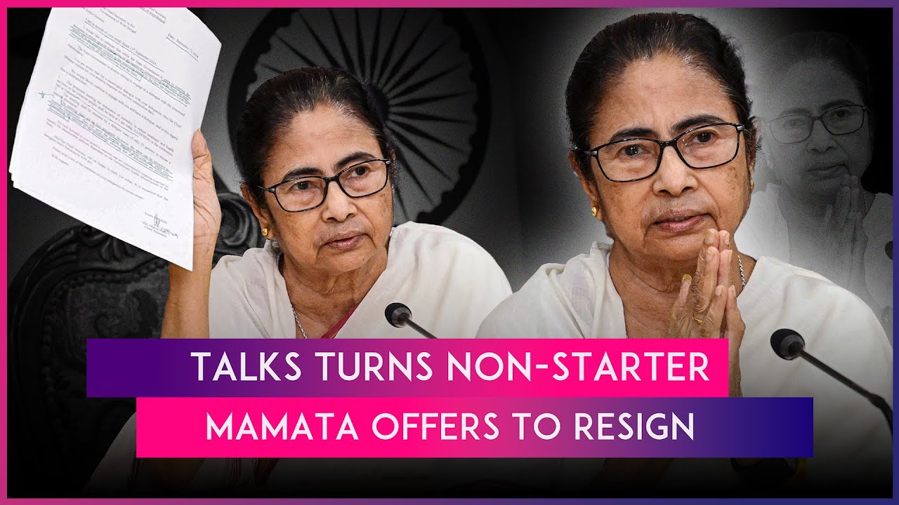 RG Kar Hospital Case: Mamata Offers To Resign As Doctors Refuse To Join Talks Without Live Streaming