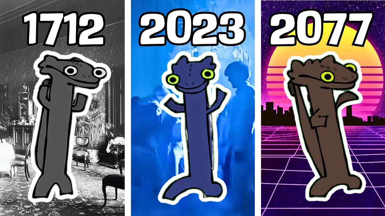 Toothless Dancing Meme Different Years