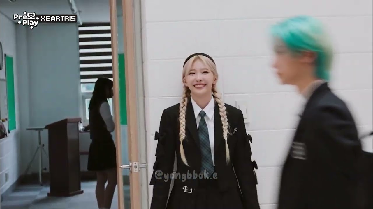 Felix cuts from NiziU&rsquo;s Heartris MV making film