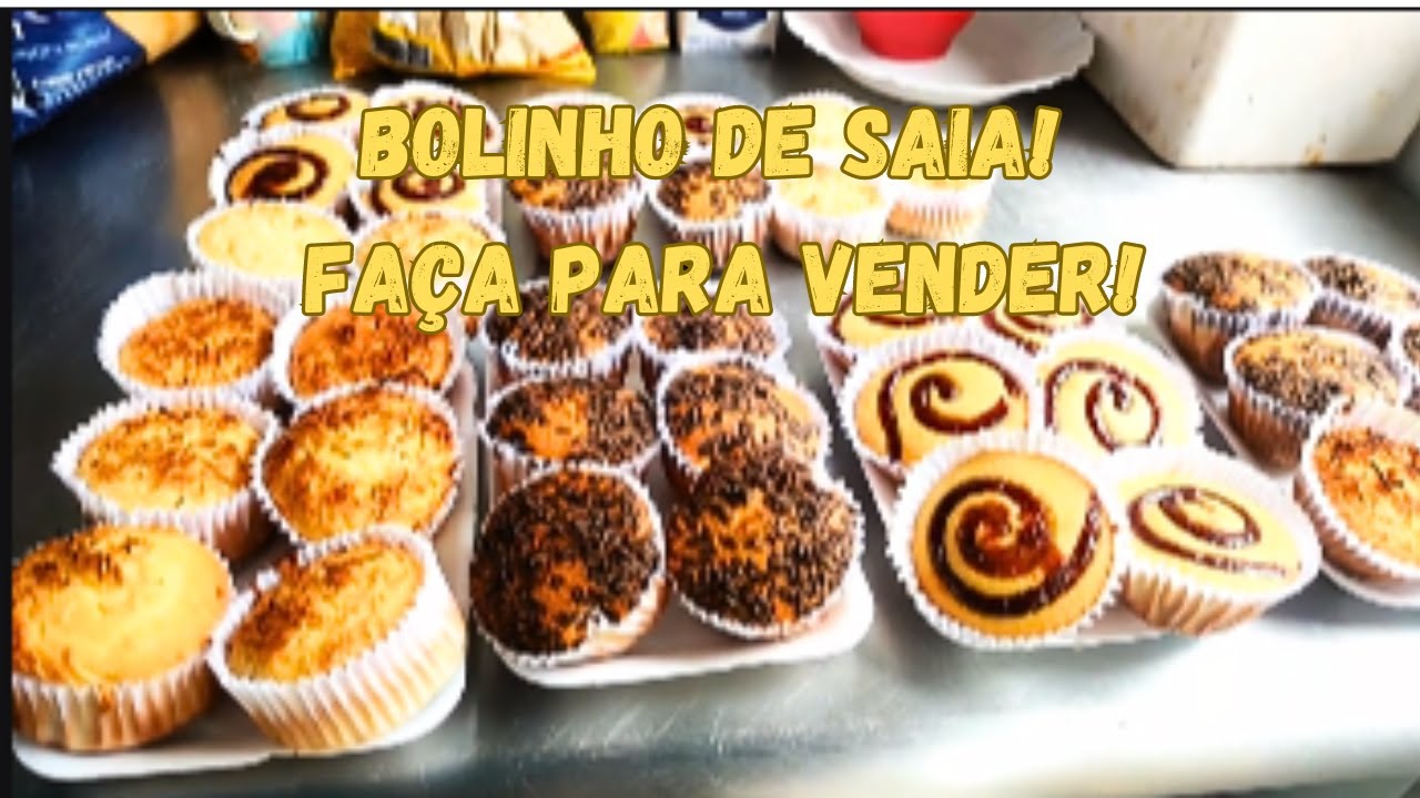 Como fazer bolinhos de saia para o faça e venda