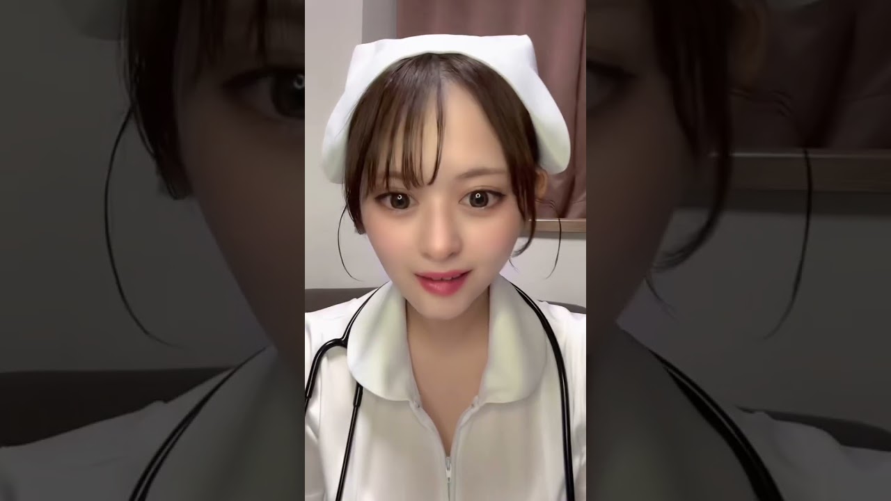 Beautiful Japanese Girl 🥰Japanese Cosplay Nurse with very Cute Voice ❤