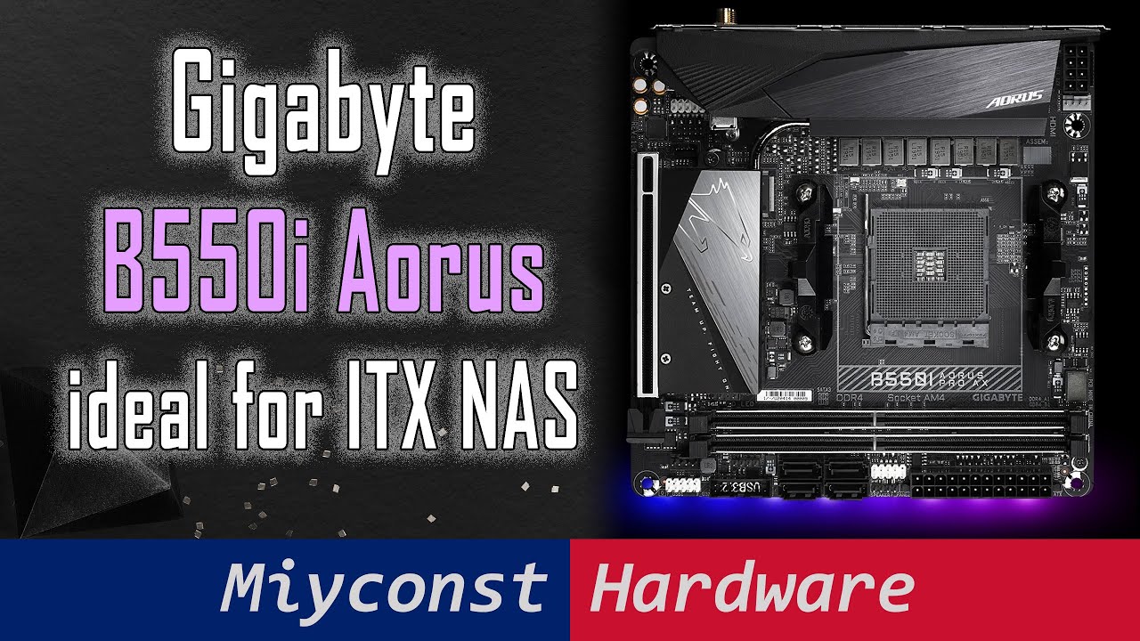 Gigabyte B550i Aorus Pro – ideal motherboard for ITX NAS that I won’t use